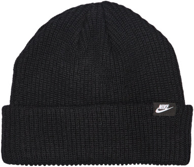 Nike Terra Winter mutzen Unisex - Zwart - One Size - Wol Black