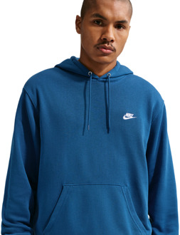 Nike Terry Hoodies Heren - Blauw - Maat XS - Katoen Jersey Blue