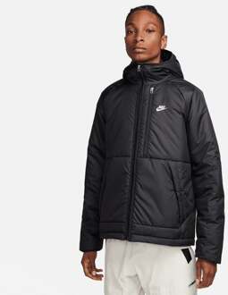 Nike Therma-fit Jassen Heren - Zwart - Maat XS - Katoen Jersey Black