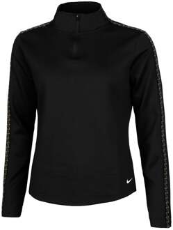 Nike Therma-FIT One Half-Zip Hardloopshirt Dames-Zwart - L