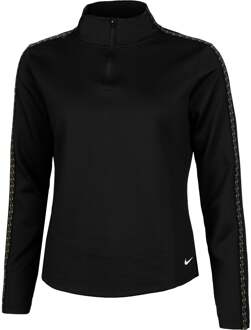 Nike Therma-FIT One Half-Zip Hardloopshirt Dames-Zwart - XS,S,M,L,XL
