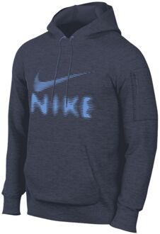 Nike Therma-Fit Pullover Sportsweater Heren L Donkerblauw