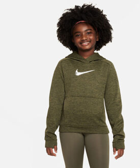 Nike Therma-Fit Sweater Met Capuchon Kinderen olijf - XS