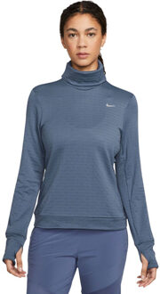 Nike Therma-FIT Swift Element Longsleeve Dames blauw/zilver