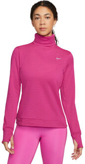 Nike Therma-FIT Swift Element Longsleeve Dames roze - M
