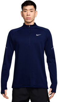 Nike Therma-FIT Winter 1/2-Zip Longsleeve Heren blauw
