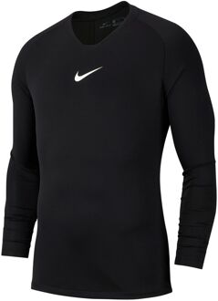 Nike Thermoshirt - Maat L  - Mannen - zwart/wit