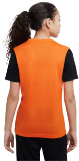 Nike Tiempo premier ii dri-fit t-shirt voor kinderen/kinderen - maat 128 Oranje