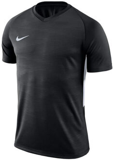 Nike Tiempo Premier SS Jersey Sportshirt - Maat M  - Mannen - zwart/wit