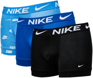 Nike Trunk 3 Pack - Unisex Ondergoed Blue - S