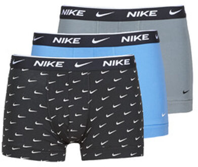 Nike Trunk Boxershorts Onderbroek - Mannen - zwart - blauw  - grijs