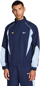 Nike Tuned Hoodies Heren - Blauw - Maat XS - Katoen Fleece Blue