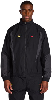 Nike Tuned Hoodies Heren - Zwart - Maat XL - Katoen Fleece Black