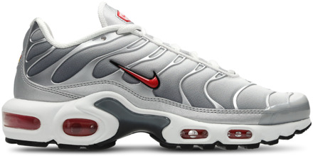 Nike Tuned Sneakers Dames - Zilver - Maat 36.5 - Mesh/Synthetisch Silver