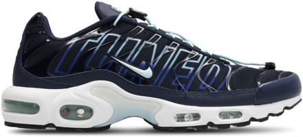 Nike Tuned Sneakers Heren - Blauw - Maat 44 - Leer, Synthetisch Blue