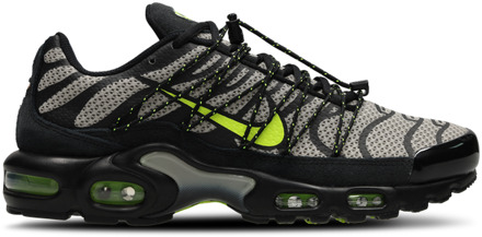 Nike Tuned Sneakers Heren - Zwart - Maat 44 - Leer, Synthetisch Black