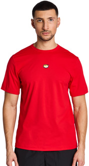 Nike Tuned T-shirts Heren - Rood - Maat L Red