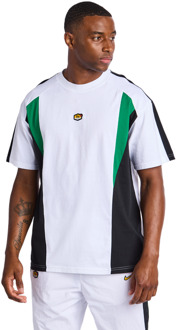 Nike Tuned T-shirts Heren - Wit - Maat XL - Katoen Jersey White