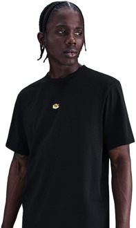 Nike Tuned T-shirts Heren - Zwart - Maat L Black