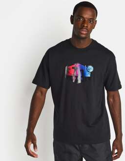 Nike Tuned T-shirts Heren - Zwart - Maat XL Black