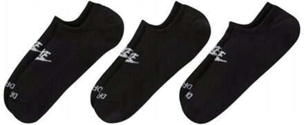 Nike Uniseks adult everyday plus gewatteerde sokken (set van 3) - maat 39-42 Zwart