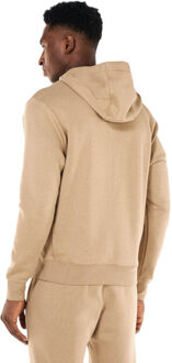 Nike Unisex adult sportswear club fleece hoodie Beige - L