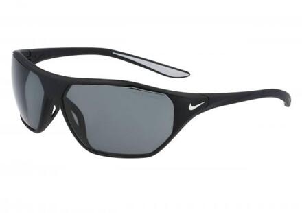 Nike Unisex Aero Drift Rennende Zonnebril voor Volwassenen (Zwart/Grijs) - One Size