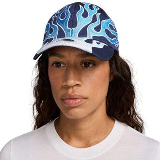 Nike Unisex club flames baseballpet voor volwassenen - maat M / L Blauw