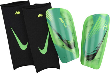 Nike Unisex volwassen mercurial lite dri-fit slip-in scheenbeschermerset Groen