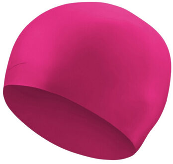 Nike Unisex volwassen silicone badmuts met lang haar - maat One size Roze