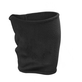 Nike Unisex Volwassenen Fleece Halswarmer (Zwart/Wit) - maat