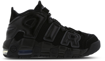 Nike Uptempo Kindersneakers - Zwart - Maat 36.5 - Leer, Textil Black