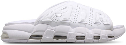 Nike Uptempo Slippers en Sandalen Heren - Wit - Maat 44 - Plastic White