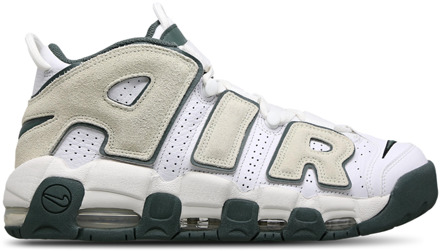 Nike Uptempo Sneakers Heren - Wit - Maat 42 - Synthetisch, Leer White