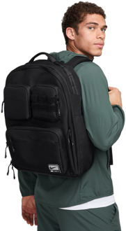 Nike Utility Power Tassen Unisex - Zwart - One Size - Poly (Polyester) Black