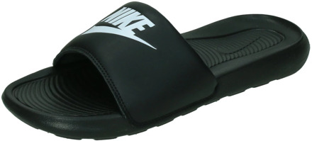 Nike V One Badslipper Senior zwart - wit - 35 1/2