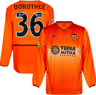 Nike Valencia CF Shirt Uit 2002-2003 + DOROTHEE 36 - Maat L - L