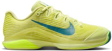 Nike Vapor 12 PRM Tennisschoenen Dames-Limoen,Petrolblauw - 41
