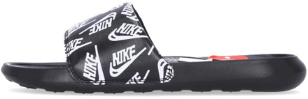 Nike Victori One Slide Print Pantoffels Nike , Black , Heren - 42 1/2 Eu,41 Eu,40 Eu,46 1/2 Eu,38 1/2 Eu,45 Eu,44 EU