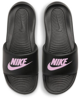 Nike Victori One Slipper Dames Black/Pink - 35 1/2