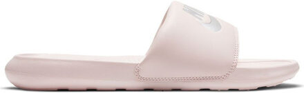 Nike Victori One slipper met logo Lichtroze - 38