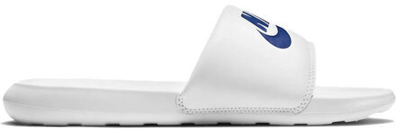 nike victori one slippers wit/blauw heren - 38 5