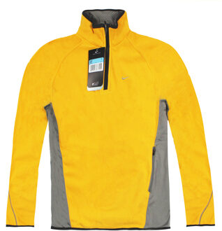 Nike Vintage Nike Vrouwen Therma-Fit Sweatshirt Met Lange Mouwen Geel