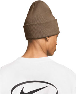 Nike Volwassen uniseks Futura Peak muts (Moshout bruin/wit) - One Size