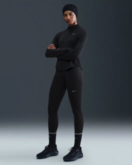 Nike w nk df tempo hr 7/8 tght hardloop legging 7/8 dames - Zwart