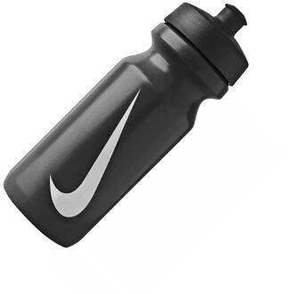 Nike Waterfles met wijde mond (Zwart/Wit)