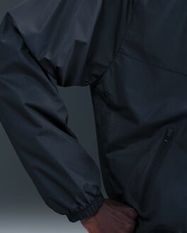 Nike windrunner men's lined jacket sport jack met capuchon heren - Zwart