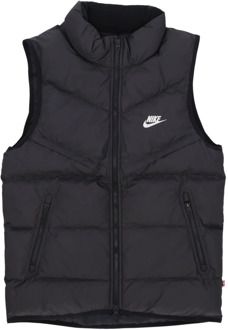 Nike Windrunner Vest Zwart/Wit Nike , Black , Heren - L,S,Xs