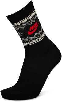 Nike Winterized Crew Sokken Unisex - Zwart - Maat 42 - 46 Black