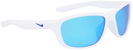 Nike Witte Geinjecteerde Zonnebril